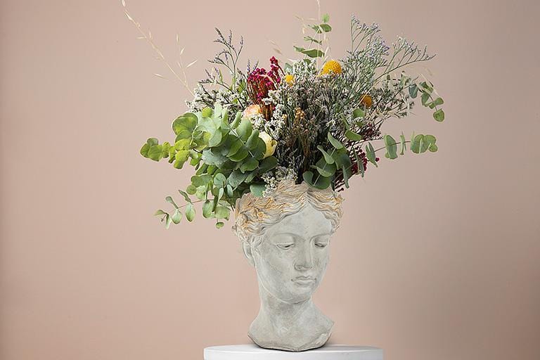Abbott Abbott Large Woman Head Planter - Little Miss Muffin Children & Home