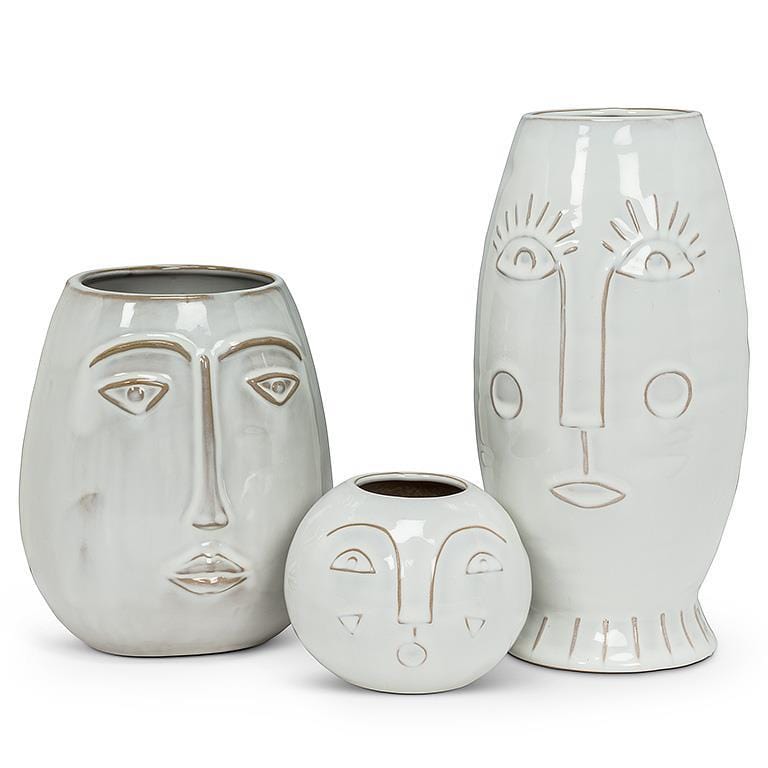 Abbott Abbott Tall Modern Face Vase - Little Miss Muffin Children & Home