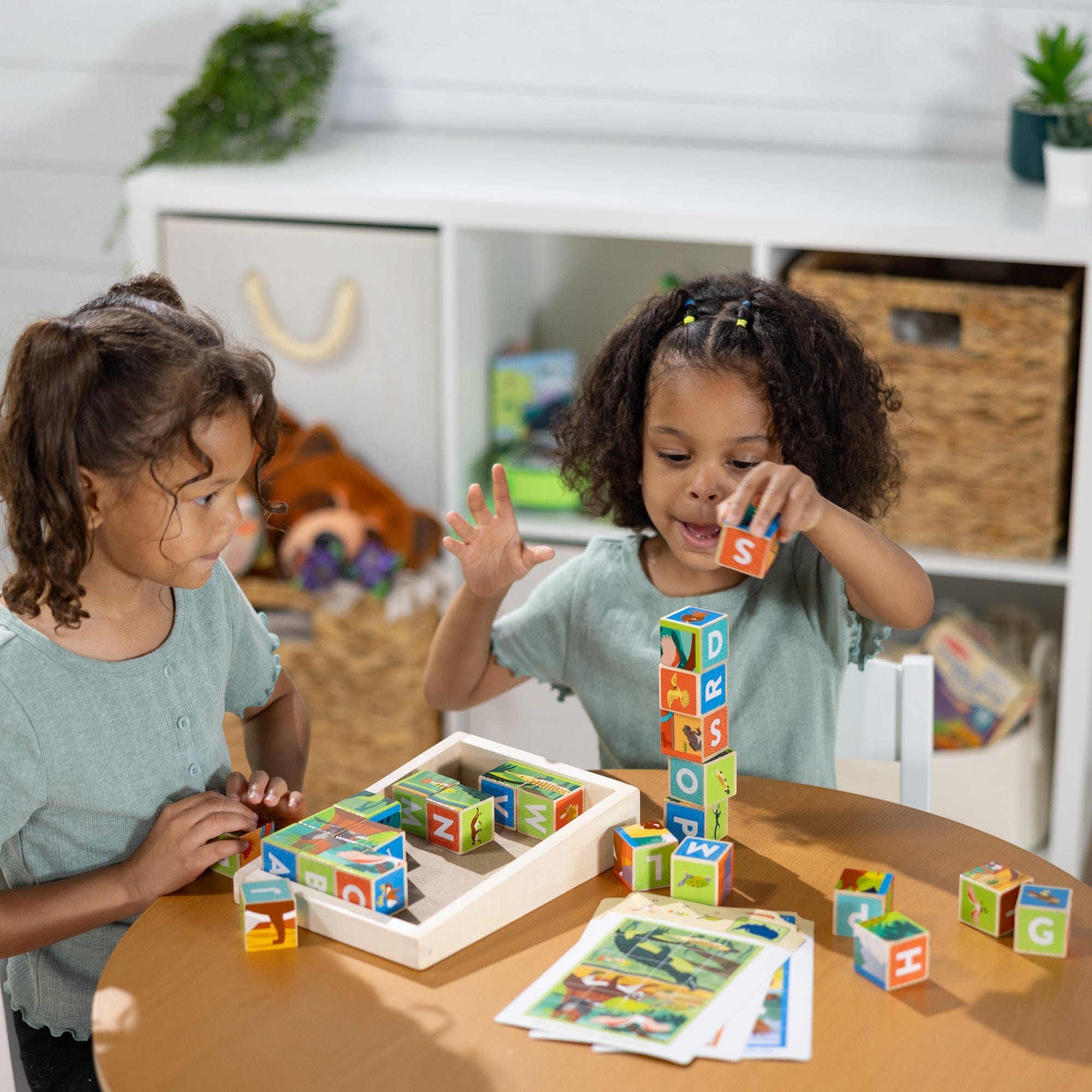 Melissa & Doug Melissa & Doug National Parks Alphabet & Animals Cube Puzzle - Little Miss Muffin Children & Home