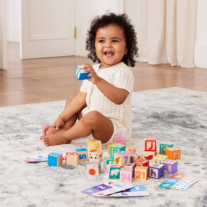 Melissa & Doug Melissa & Doug Ms Rachel Blocks + Activity Cards - Little Miss Muffin Children & Home