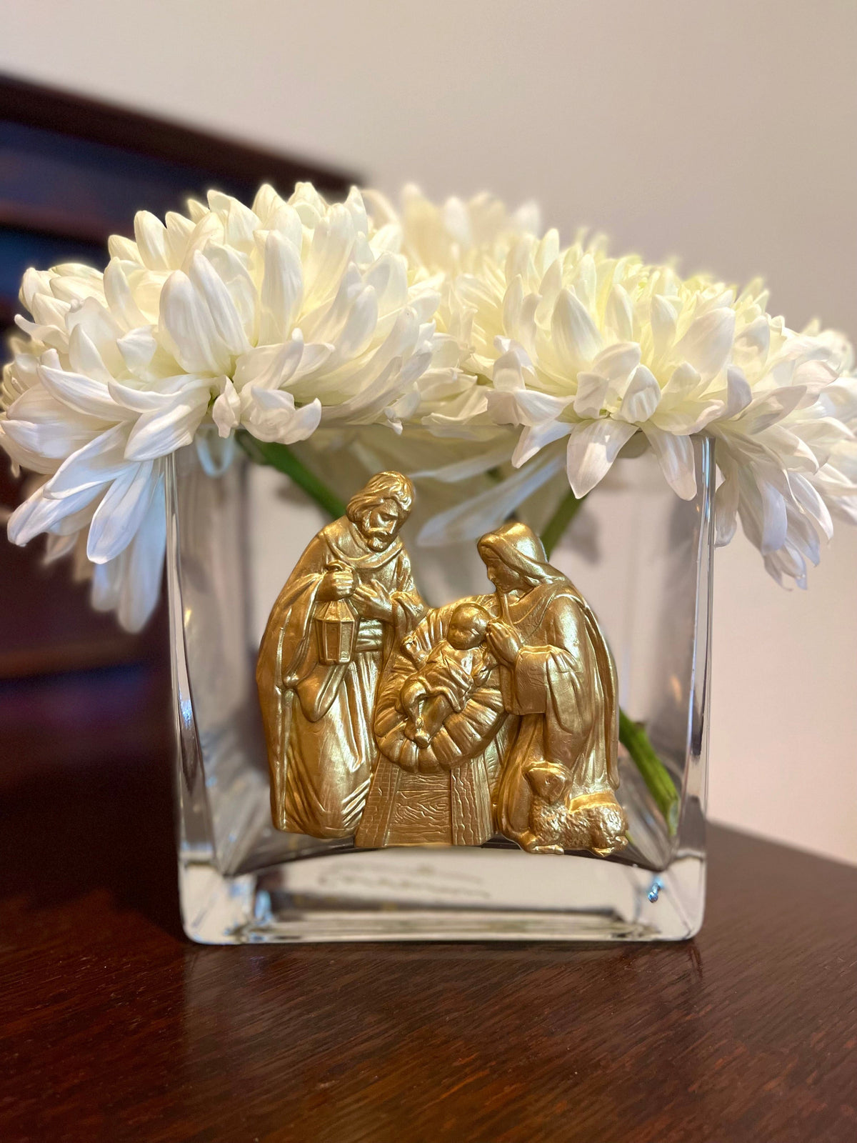Carol Cassisa Carol Cassisa Grande Vase Creche de Noel  -(Holy Family Nativity XL Vase) - Little Miss Muffin Children & Home