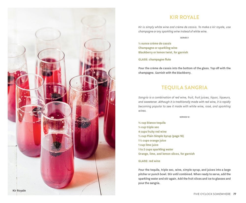 Gibbs Smith Cocktails, Southern Style: Pours, Drinks, Sips, and Bites - Little Miss Muffin Children & Home