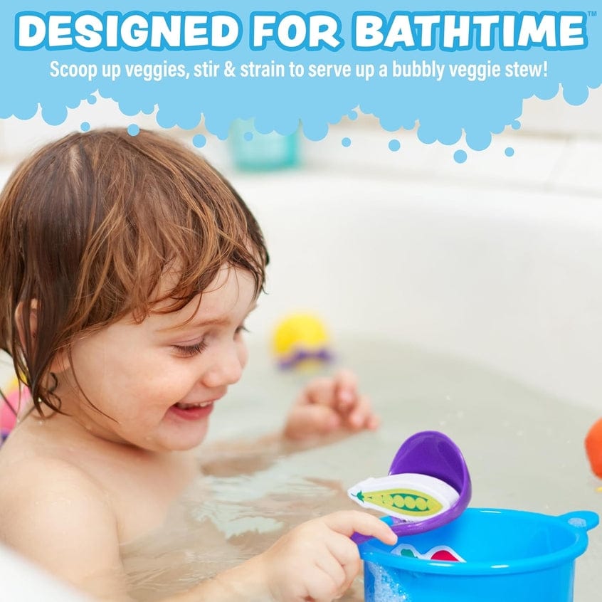 Tub Works Tub Soup™ Scoop, Strain & Play Toddler Bath Toy - Little Miss Muffin Children & Home