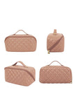 Unishe PU Leather Zipper Cosmetic Bag - Little Miss Muffin Children & Home