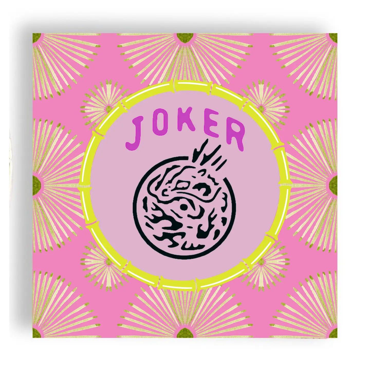 Mahjong Psych Joker 24ct 3-ply Cocktail Napkins