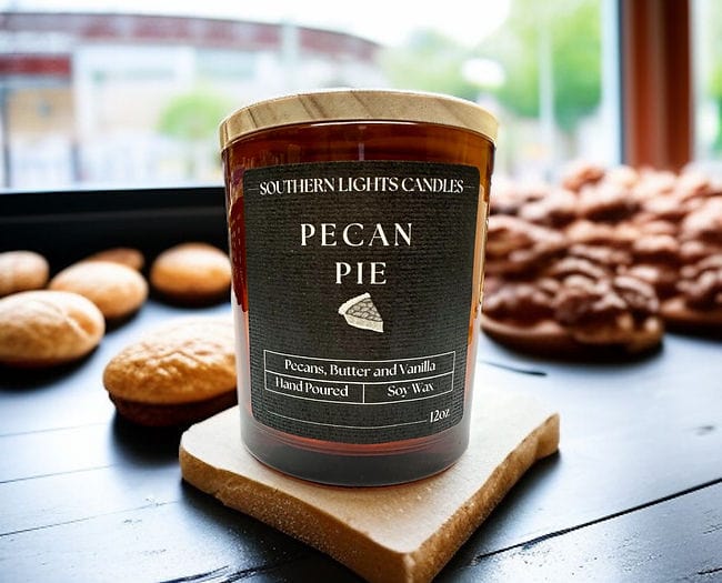pumpkin pie candle