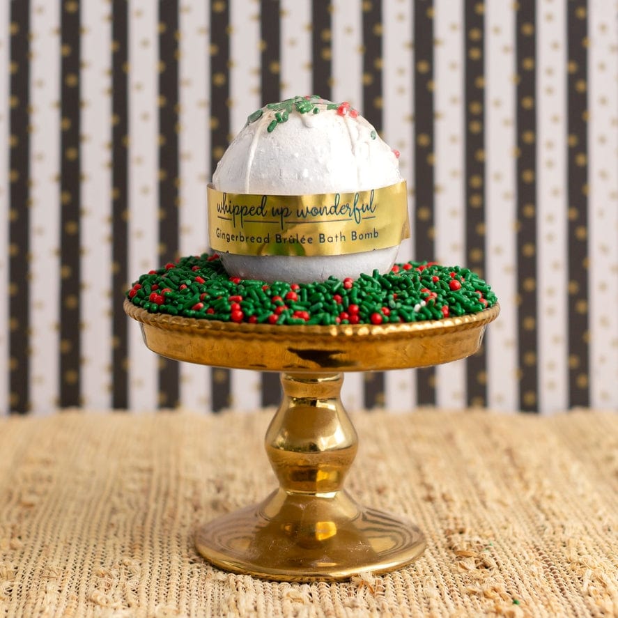 Whipped Up Wonderful Whipped Up Wonderful Gingerbread Brûlée Bath Bomb - Little Miss Muffin Children & Home