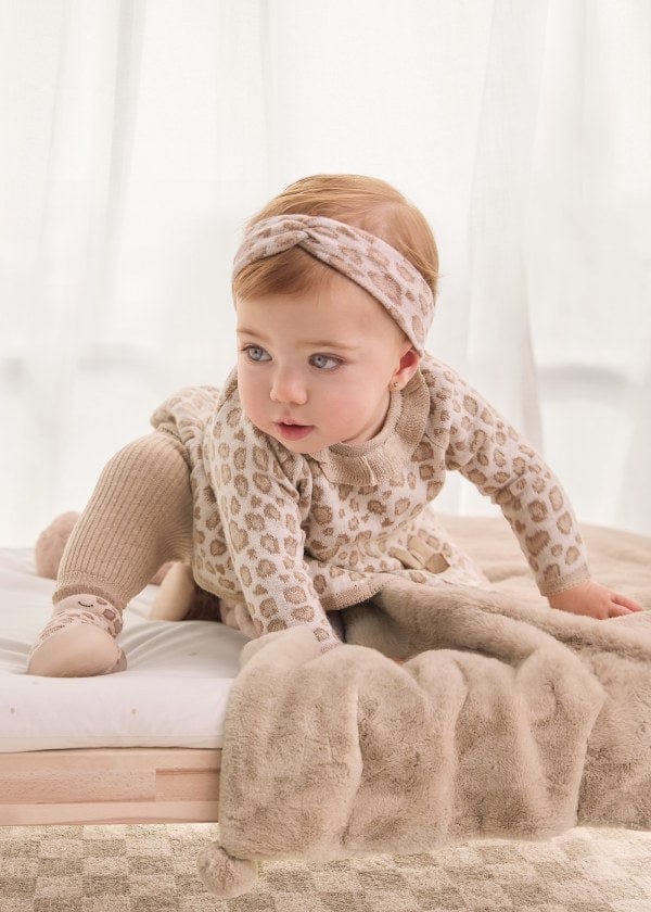 Mayoral Usa Inc Mayoral 3 Piece Knit Set with Headband - Little Miss Muffin Children & Home