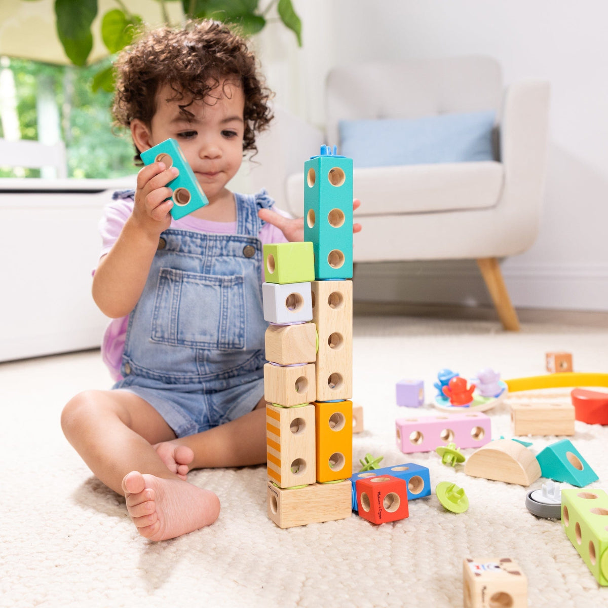 Melissa & Doug Melissa & Doug Blockables Town Play Set - Little Miss Muffin Children & Home