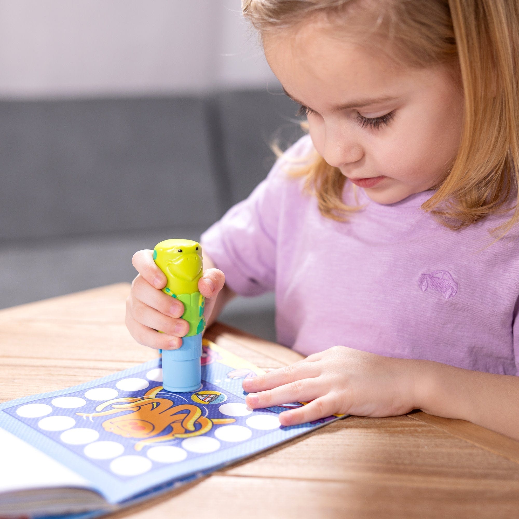 Melissa & Doug Melissa & Doug Sticker WOW!® Activity Pad & Sticker Stamper - Sea Turtle - Little Miss Muffin Children & Home