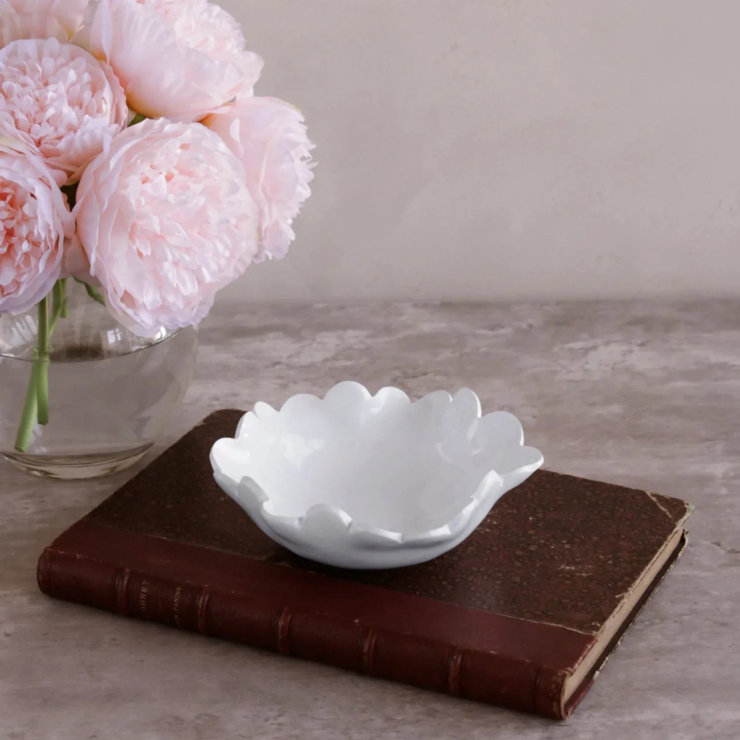 Vida Colette White Mini Bowls Set of 4