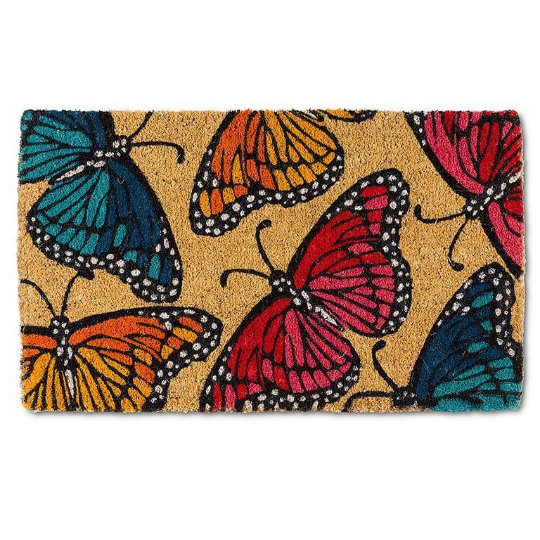 Abbott Abbott Multi Butterfly Doormat - Little Miss Muffin Children & Home