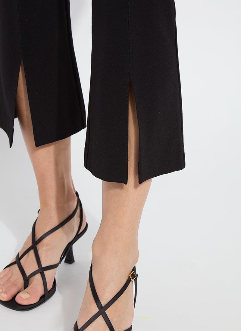 Lysse Lysse Chantae Split Ankle Kick Flare (24" Inseam) in Black - Little Miss Muffin Children & Home