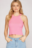 She & Sky She & Sky Halter Neck Sweaters Tank - Little Miss Muffin Children & Home