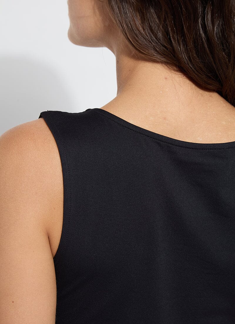 Lysse Lysse Evie Scoop Neck Tank in Black - Little Miss Muffin Children & Home