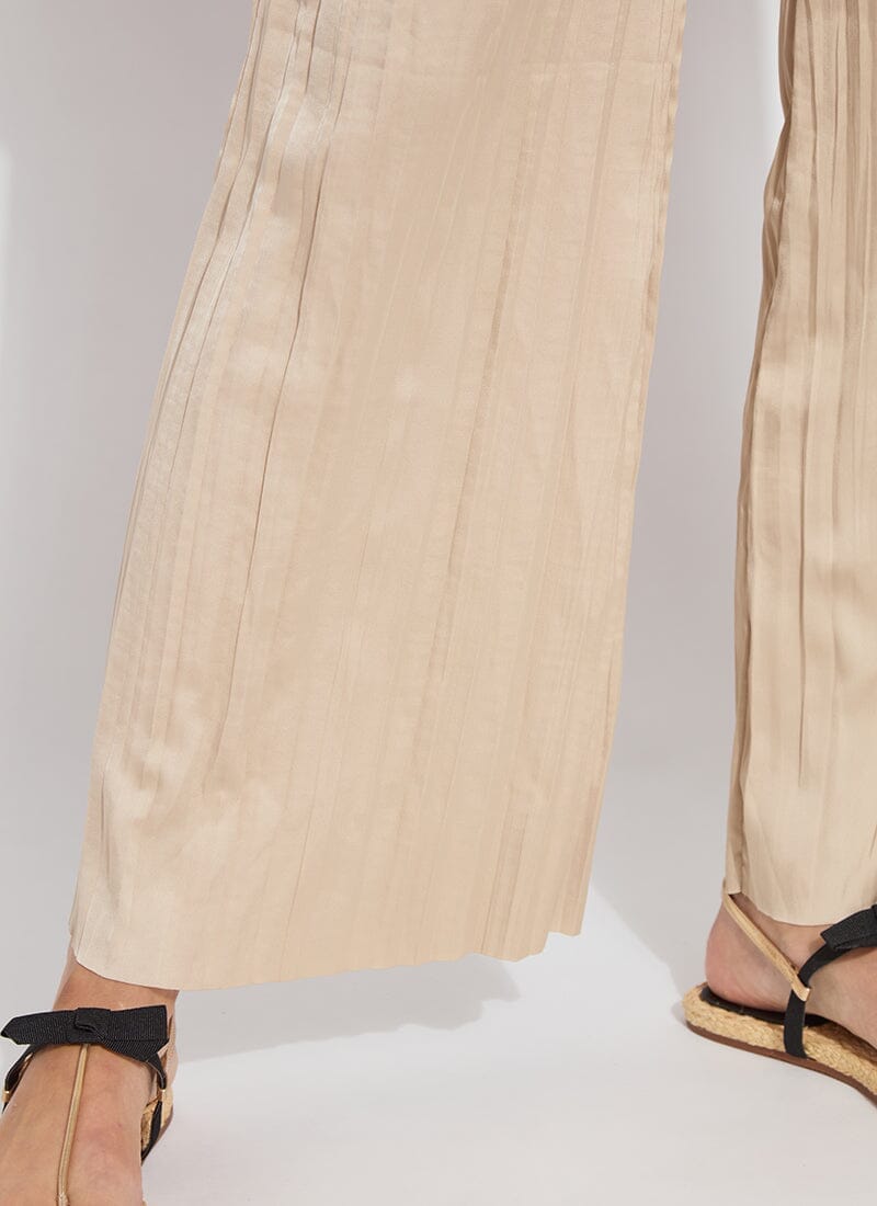 Lysse The Packable Pleated Palazzo Pant  (28" Inseam) in Chablis - Little Miss Muffin Children & Home
