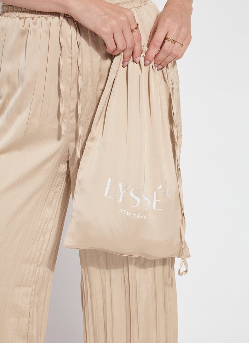 Lysse The Packable Pleated Palazzo Pant  (28" Inseam) in Chablis - Little Miss Muffin Children & Home