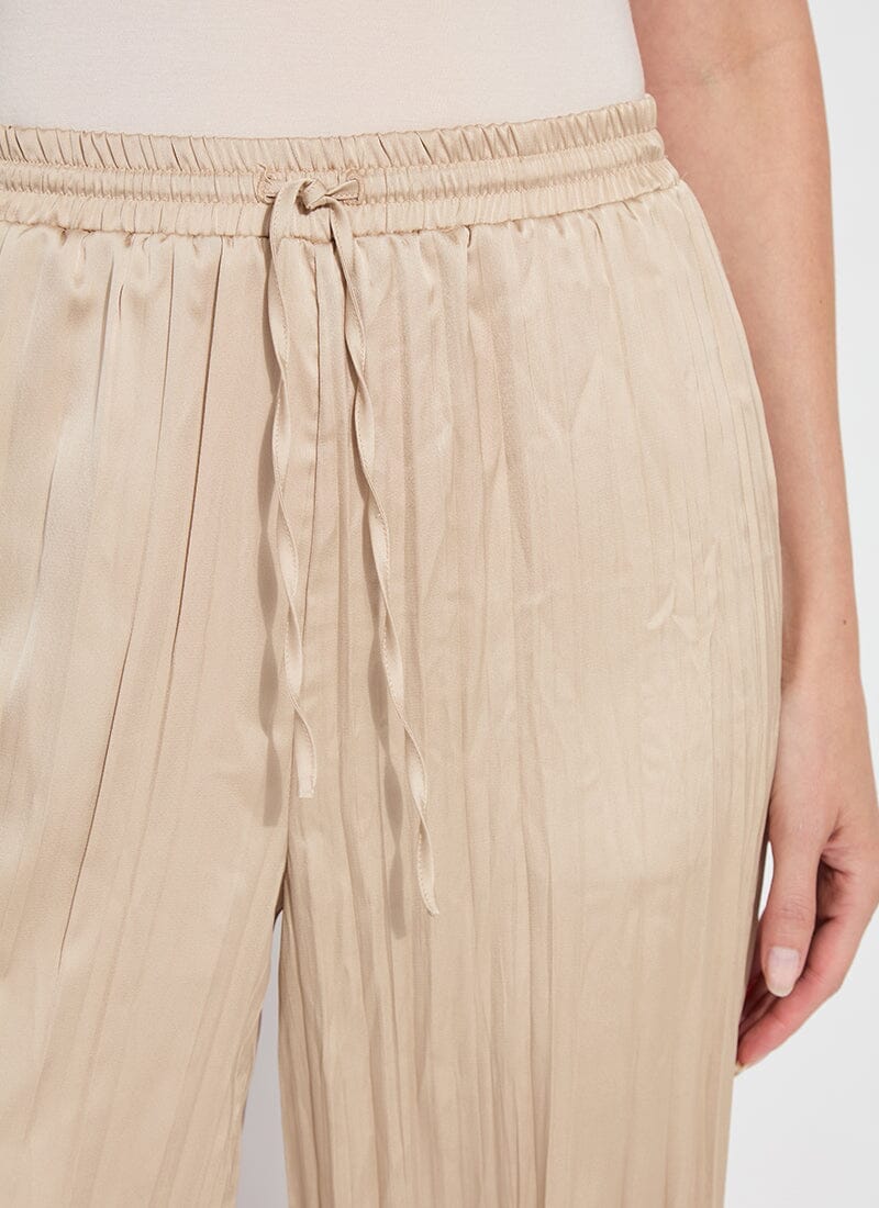 Lysse The Packable Pleated Palazzo Pant  (28" Inseam) in Chablis - Little Miss Muffin Children & Home