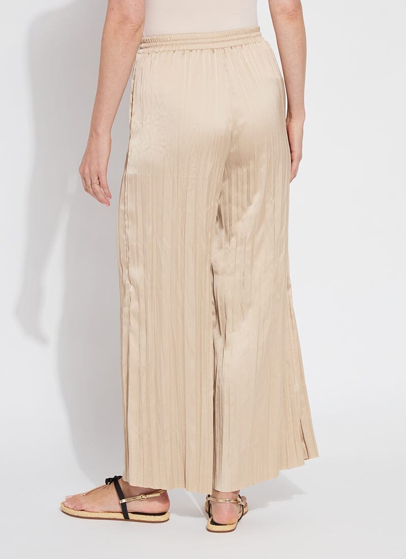 Lysse The Packable Pleated Palazzo Pant  (28" Inseam) in Chablis - Little Miss Muffin Children & Home