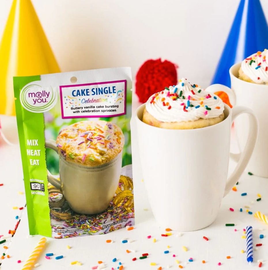 Molly & You Molly & You Celebration Cake Microwave Single - Little Miss Muffin Children & Home