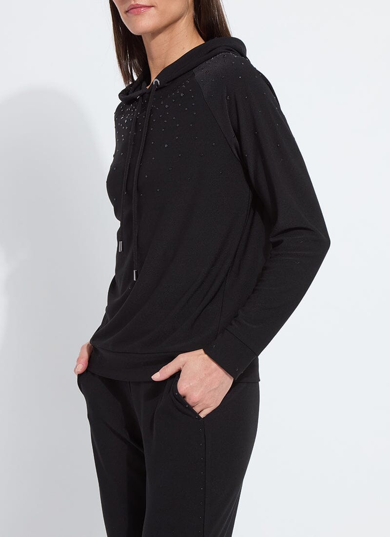 Studded Hoodie Sweatshirt