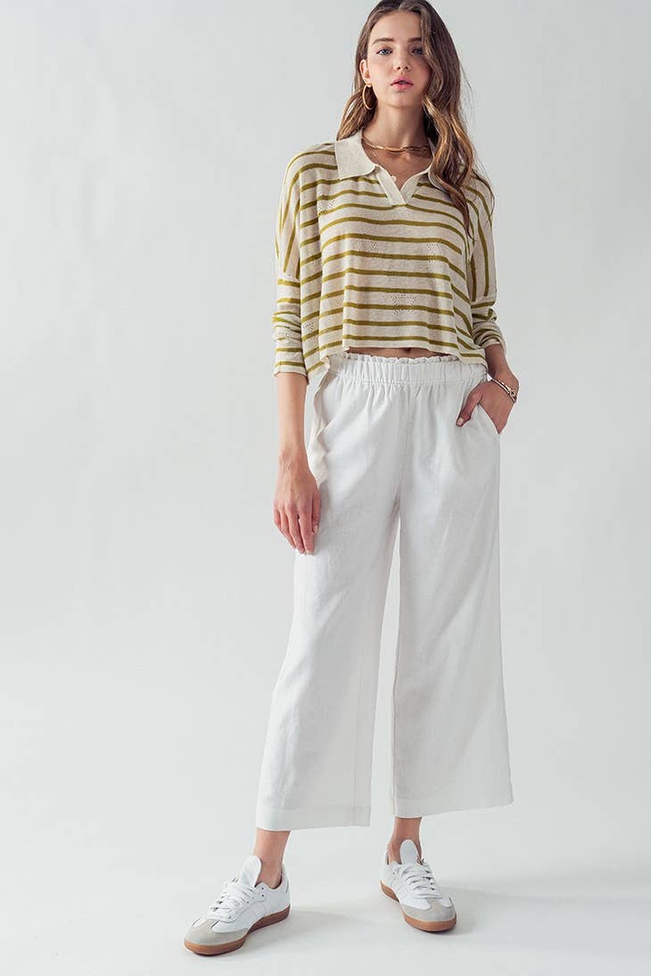 Fashion Week Fashion Week Sydney Eyelet Star Striped Polo - Little Miss Muffin Children & Home