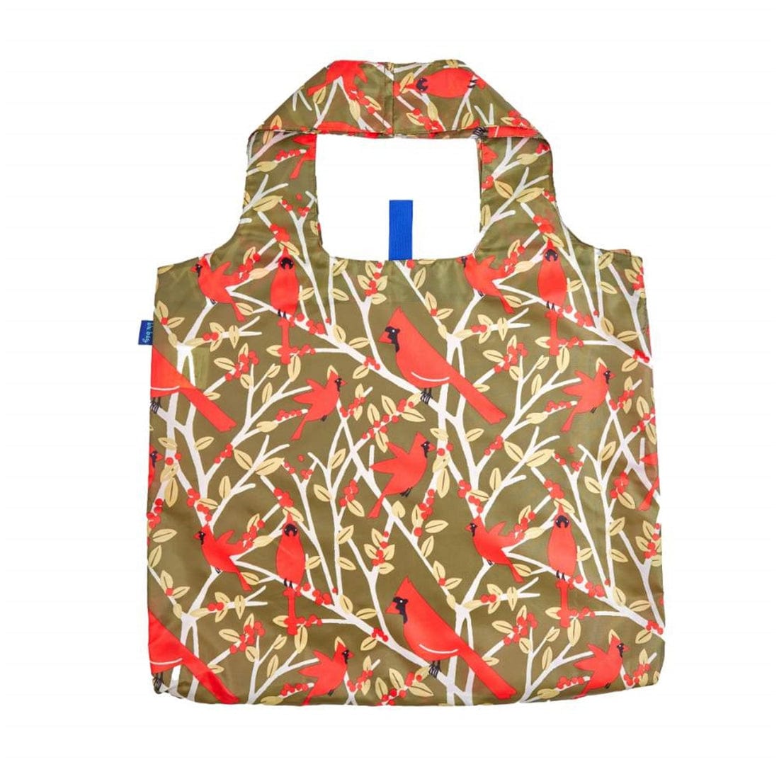 Rock Flower Paper Rock Flower Paper Red Cardinals Blu Bag Reusable Shopper Tote - Little Miss Muffin Children & Home