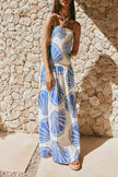 Rosa Clothing Rosa Clothing Ocean Scallops Drop Waist Flare Maxi Dress - Little Miss Muffin Children & Home