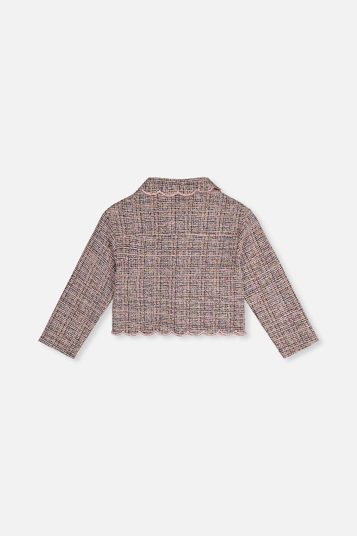 Jacquard Multico Short Jacket