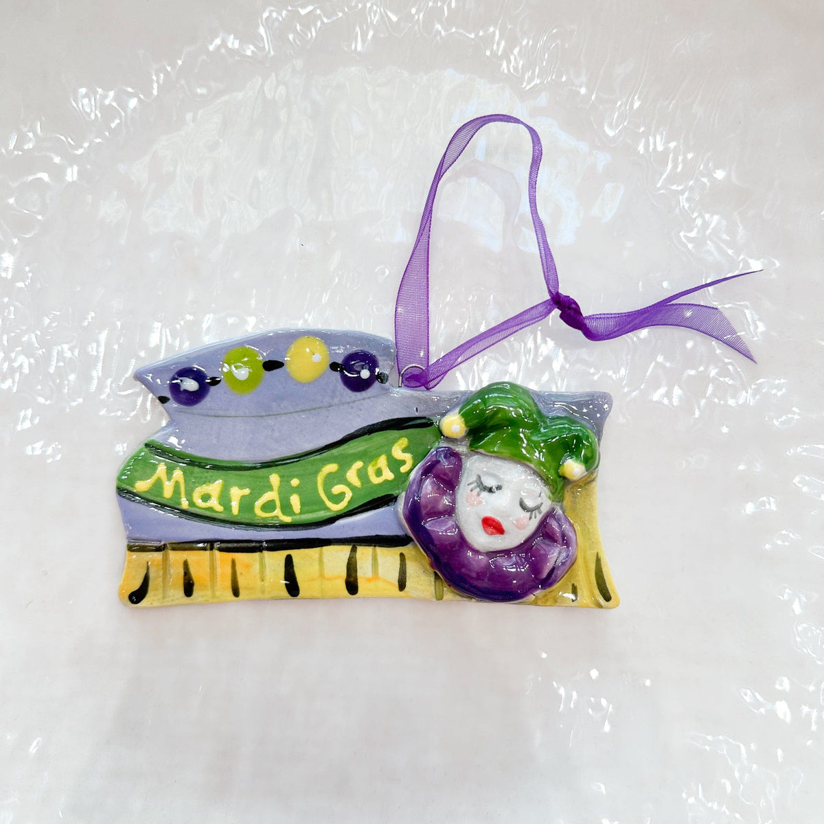 Katie Baldwin Originals Mardi Gras Float Ornament - Little Miss Muffin Children & Home