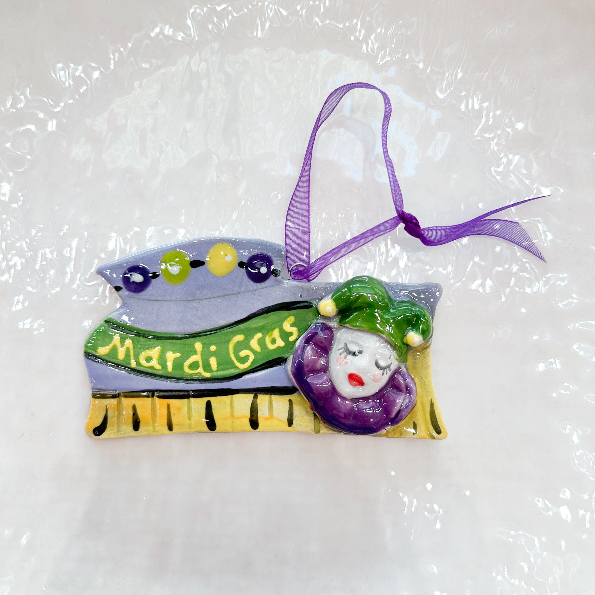 Katie Baldwin Originals Mardi Gras Float Ornament - Little Miss Muffin Children & Home