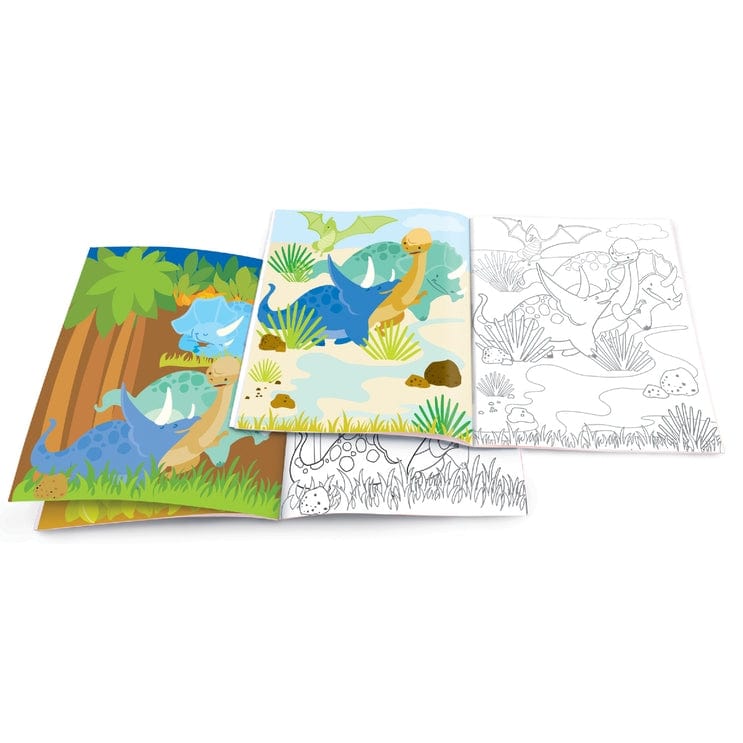 The Piggy Story The Piggy Story Dry Erase Coloring Book Dinosaur World - Little Miss Muffin Children & Home