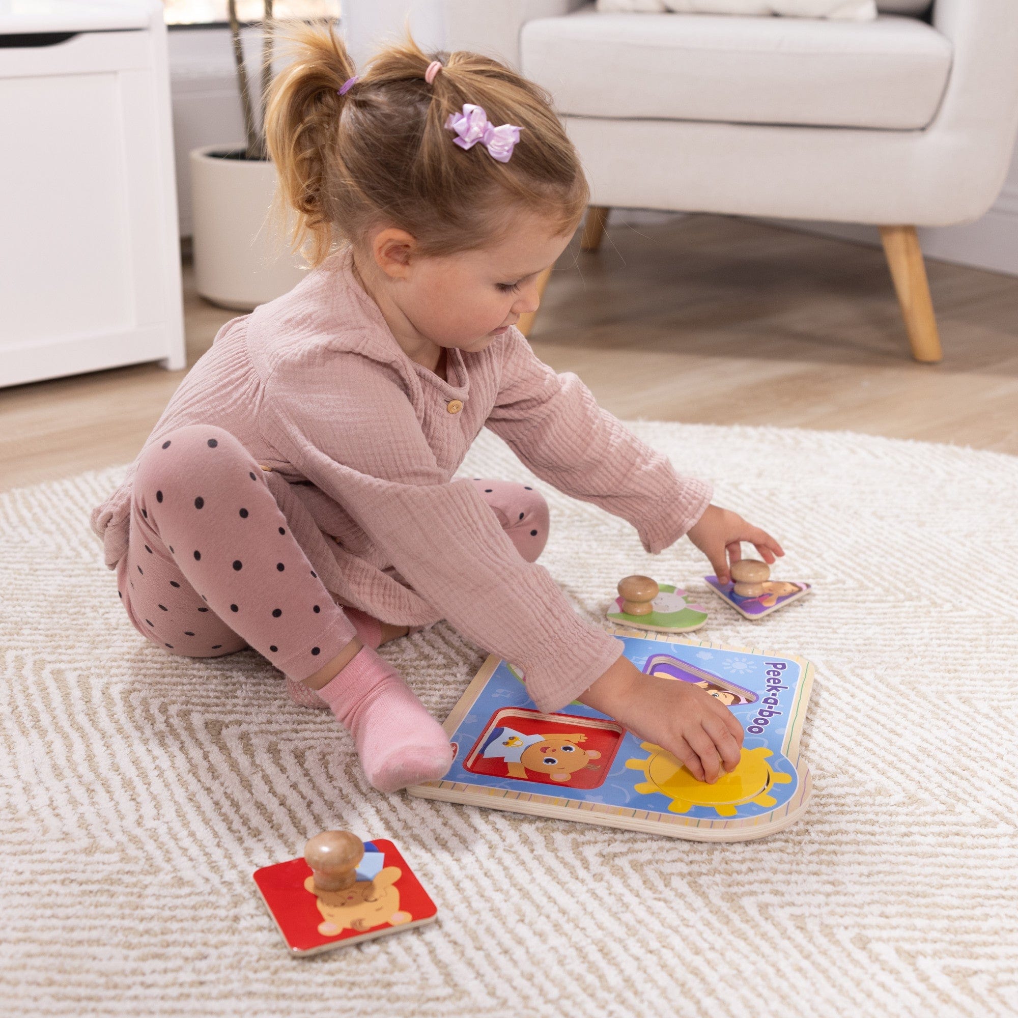 Melissa & Doug Melissa & Doug Ms Rachel Jumbo Knob Puzzle - Little Miss Muffin Children & Home