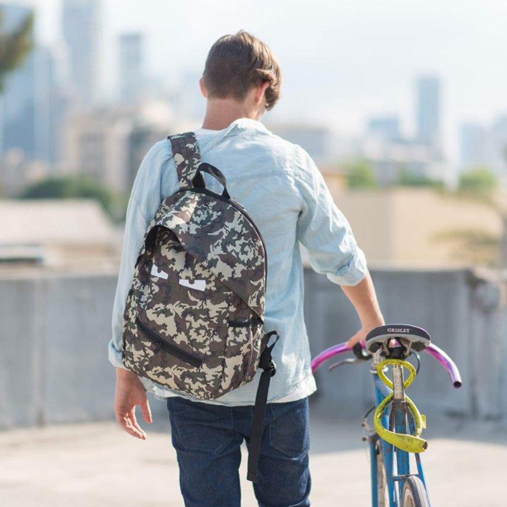 Zipit Usa Grillz Backpack for Kids in Camo Green - Little Miss Muffin Children & Home