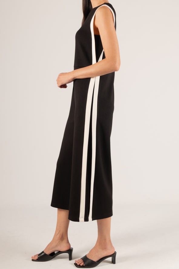 Before You Collection Before You Collection Contrast Border Modal Jumpsuit - Little Miss Muffin Children & Home