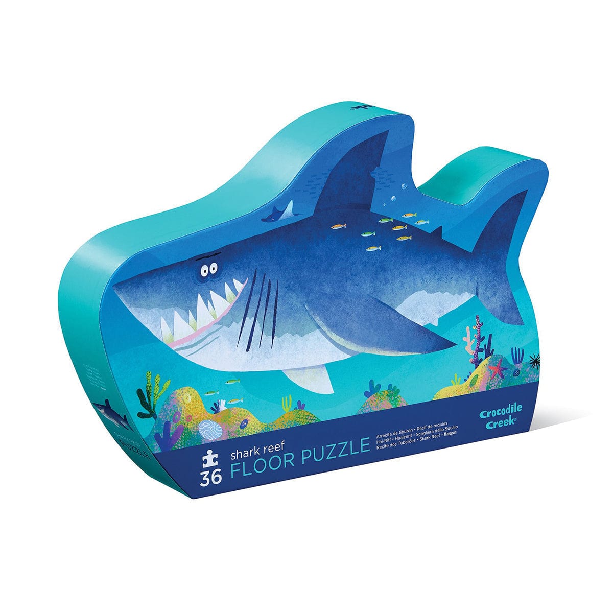 Crocodile Creek Crocodile Creek Shark Reef 36pc Puzzle - Little Miss Muffin Children & Home