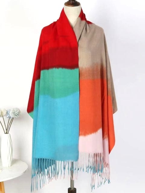 Pretty Persuasions Pretty Persuasions Multicolor Festive Scarf - Little Miss Muffin Children & Home