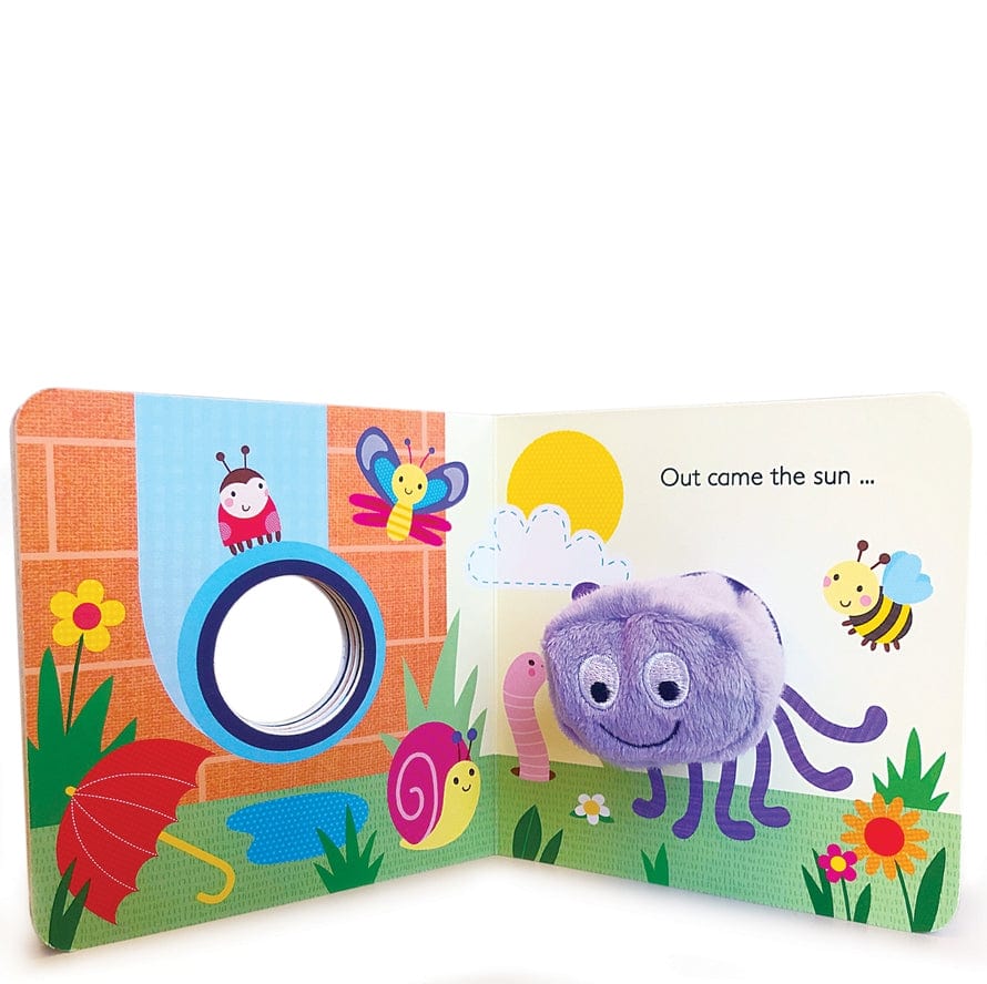 Cottage Door Press Itsy Bitsy Spider Nursery Rhyme Finger Puppet Board Book - Little Miss Muffin Children & Home