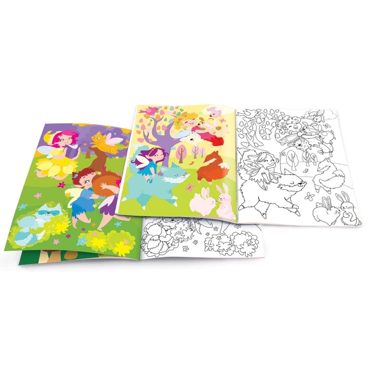 The Piggy Story The Piggy Story Dry Erase Coloring Book Fairy Garden - Little Miss Muffin Children & Home