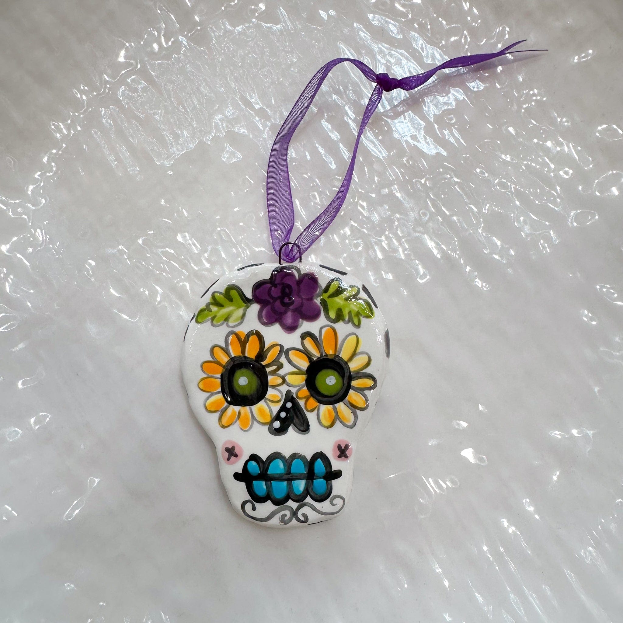 Katie Baldwin Originals Sugar Skull Ornment - Little Miss Muffin Children & Home