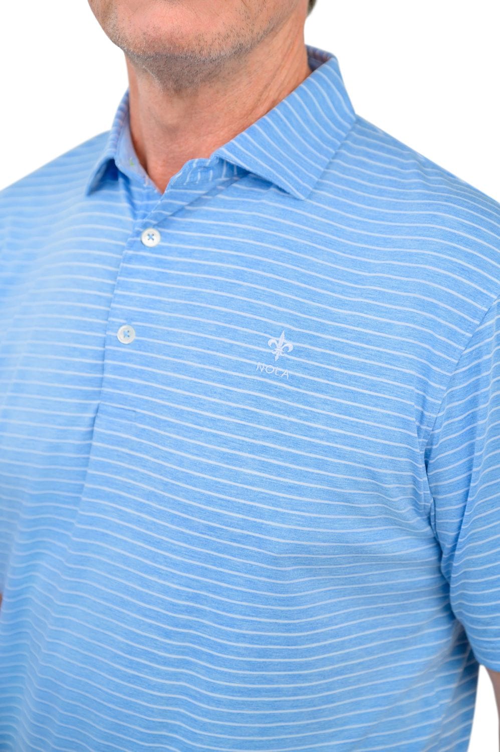 Nola Shirts Blue Stripe Nola/Tasc FDL - Little Miss Muffin Children & Home