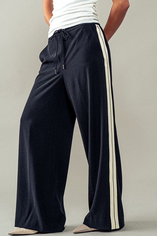 Urban Daizy Urban Daizy Repose Wide Leg Pants in Black - Little Miss Muffin Children & Home