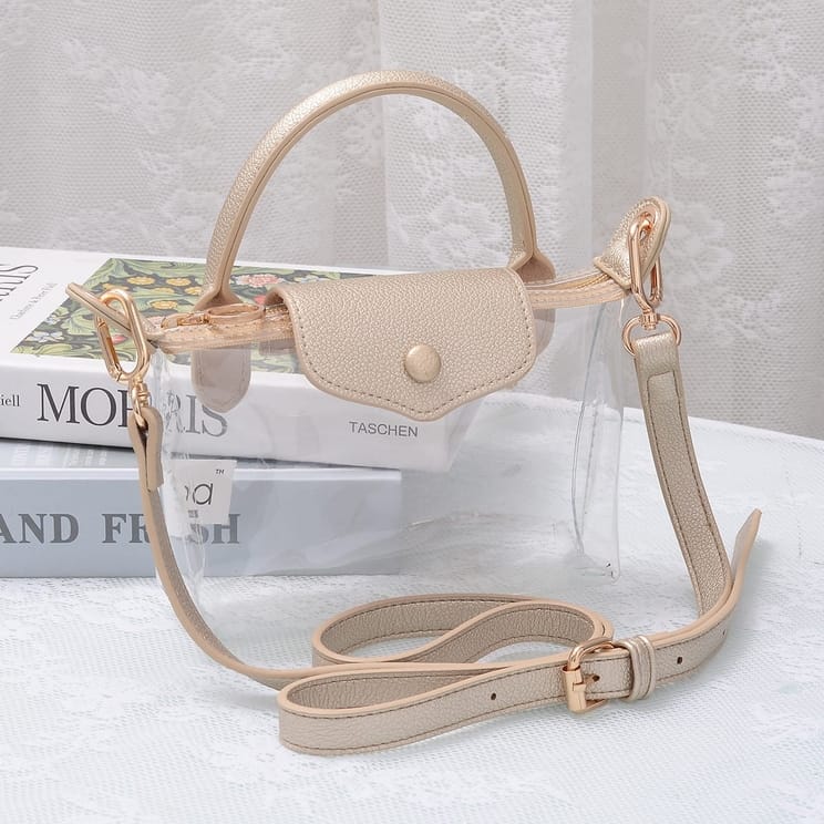 MiMi Handbags Gladys Clear Gameday Mini Crossbody Bag, 3 Colors Available - Little Miss Muffin Children & Home