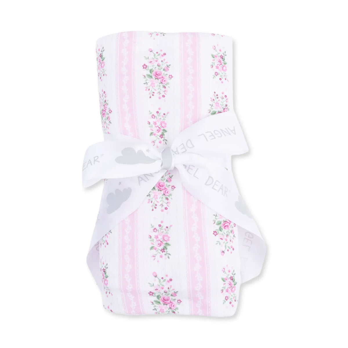 Angel Dear Marnie Rosebud Stripe Swaddle Blanket - Little Miss Muffin Children & Home