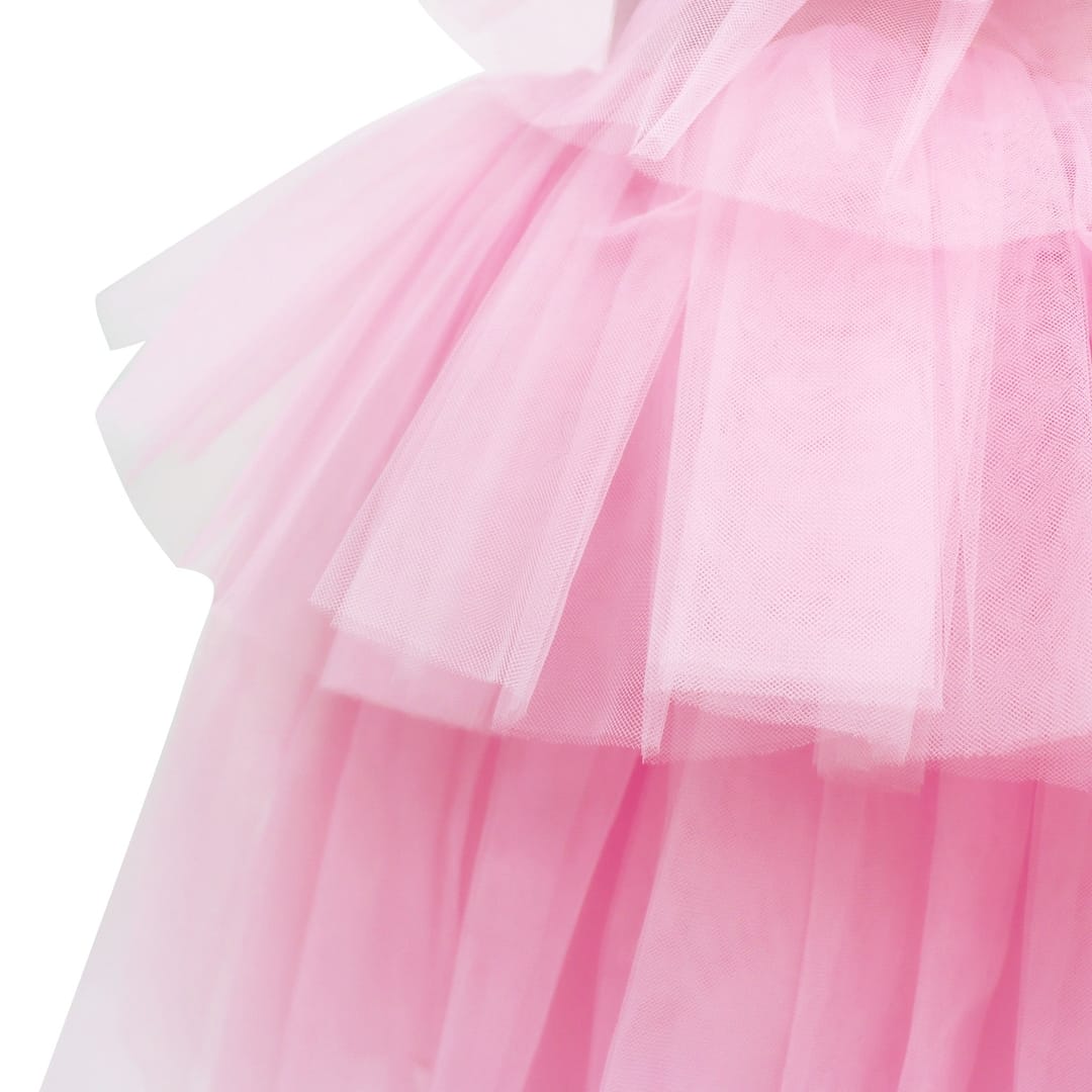 Claris the Chicest Mouse in Paris™ Fashion Ruffled Tulle Dress in Pink