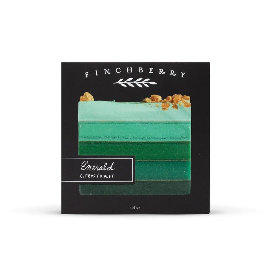 FinchBerry FinchBerry Emerald Citrus Violet Scented Nourishing Beauty Boxed Soap - Little Miss Muffin Children & Home