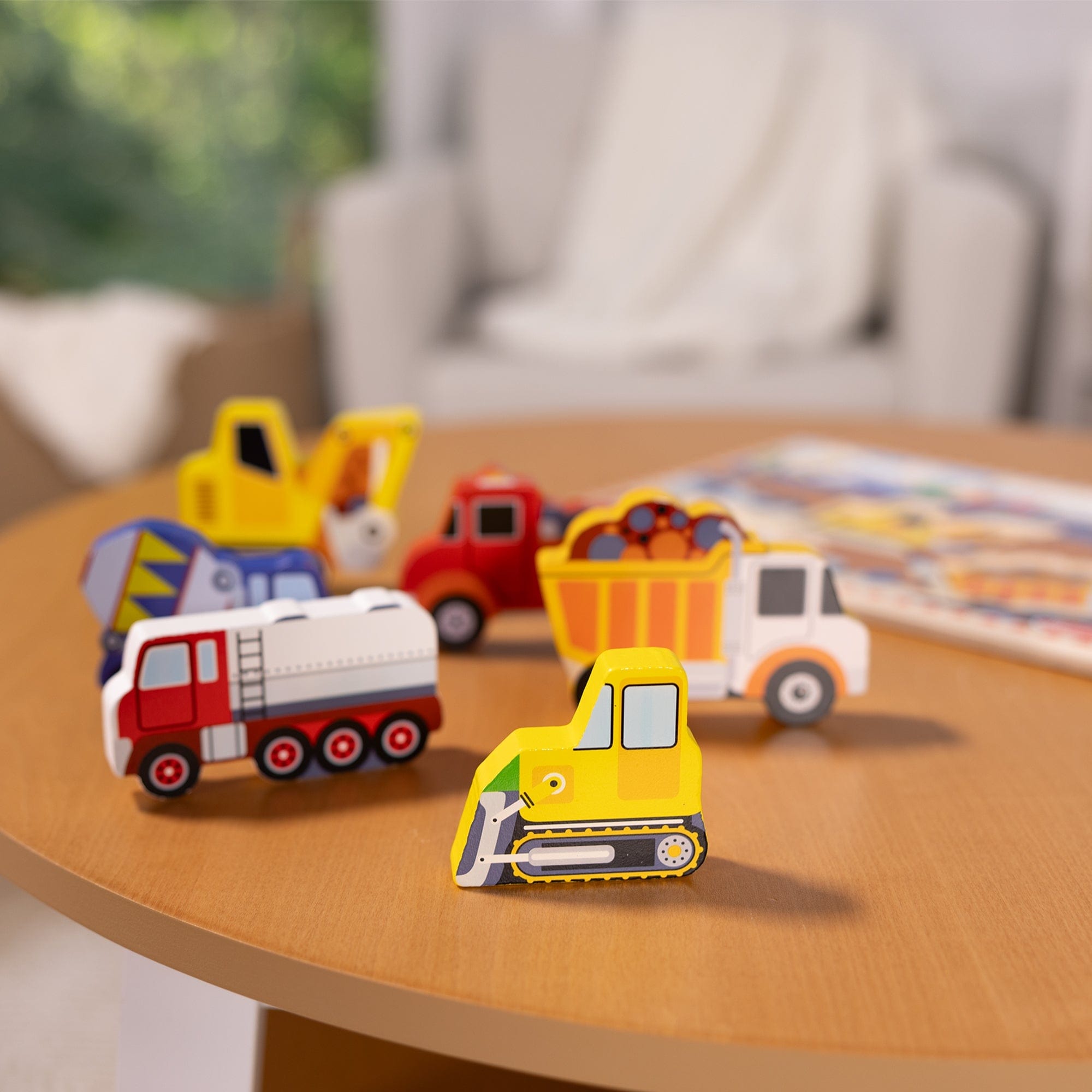 Melissa & Doug Melissa & Doug Construction Chunky Puzzle - Little Miss Muffin Children & Home