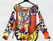Loowie Loowie Picasso Style Round Knit Printed Sweater - Little Miss Muffin Children & Home