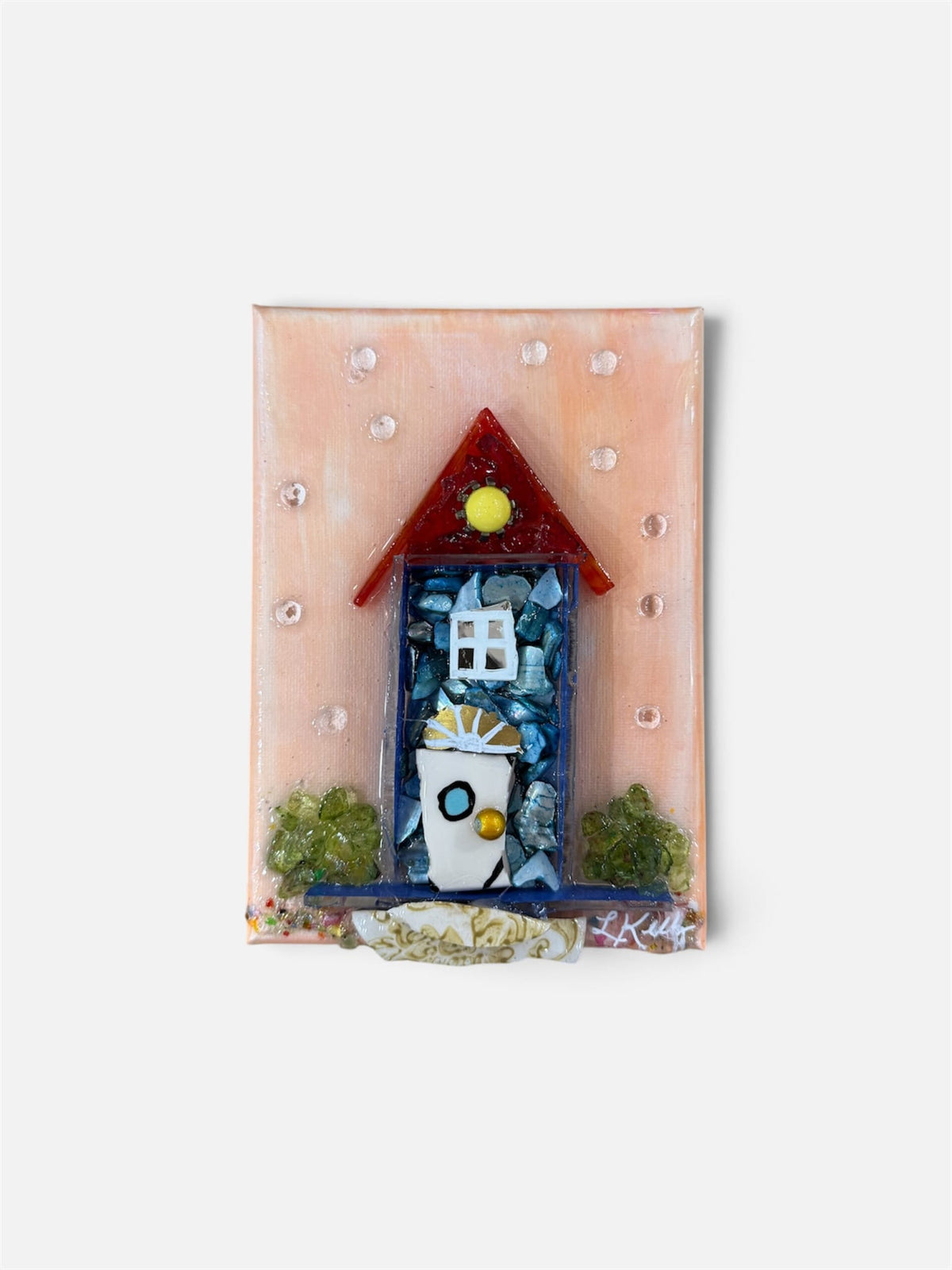 Laurie Kelly Art Studio Shotgun House Art 5x7 - Little Miss Muffin Children & Home