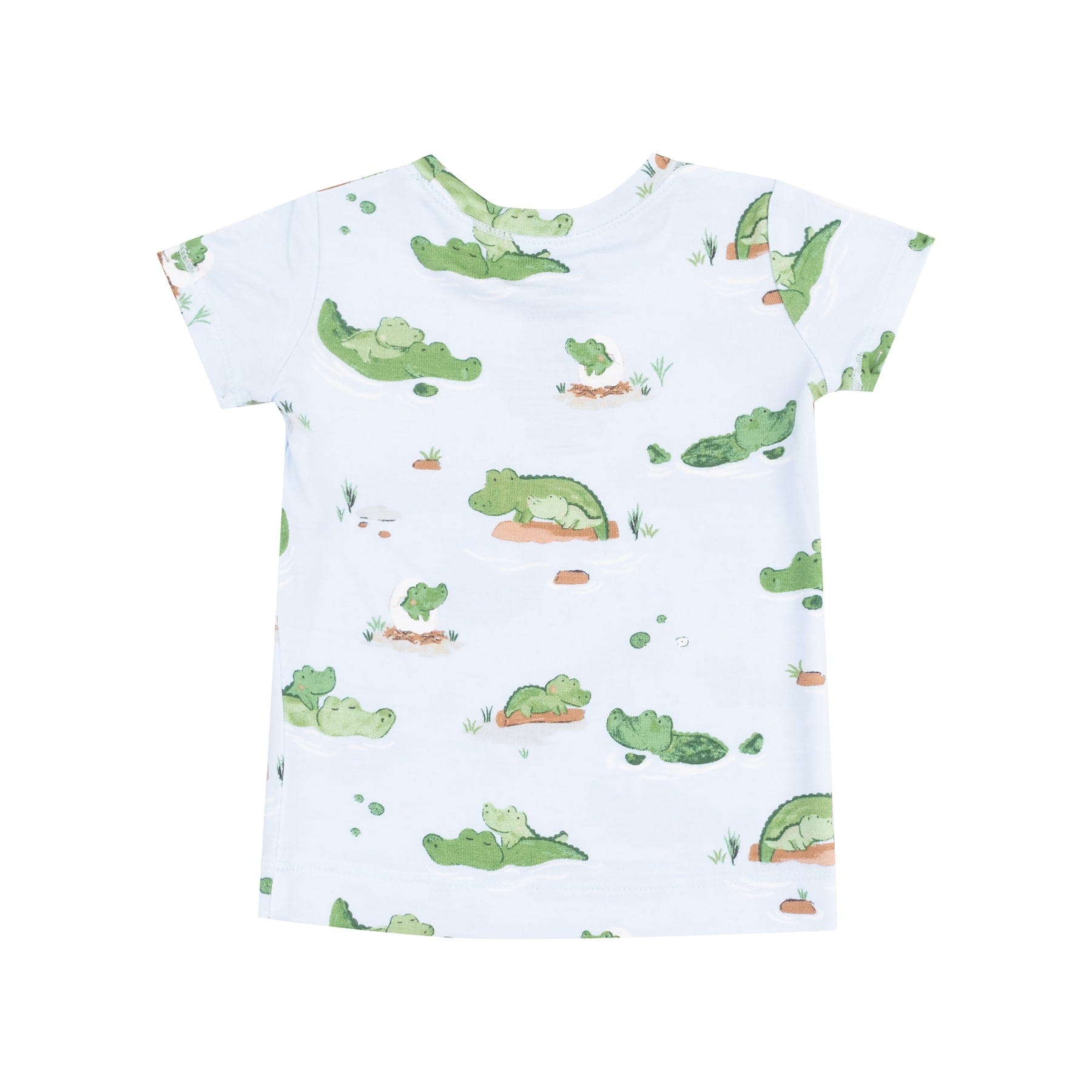 Angel Dear Angel DearAlligator Blue Loungewear Short Set - Little Miss Muffin Children & Home